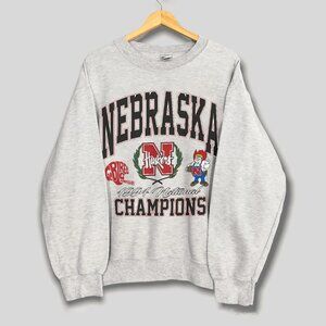 1994 Nebraska Huskers National Champs Football Sweatshirt University of Nebraska